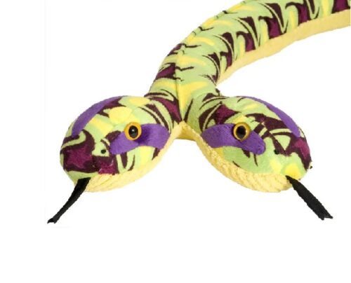 Two Headed Snake Stuffed Animal 54"